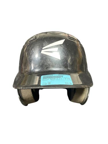 Used Easton ALPHA 6 1/4 - 6 7/8 Batting Helmet No Mask Black SM 11735-S000363036