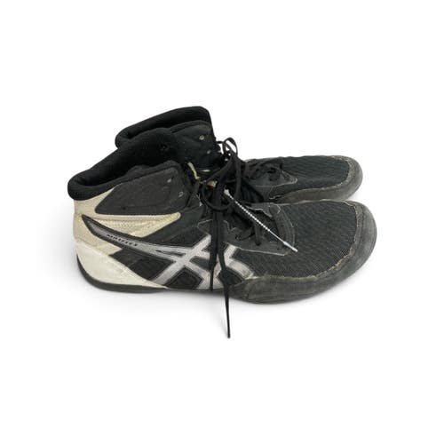 Used Asics Wrestling Shoes Black Youth 09.0 11735-S000370156