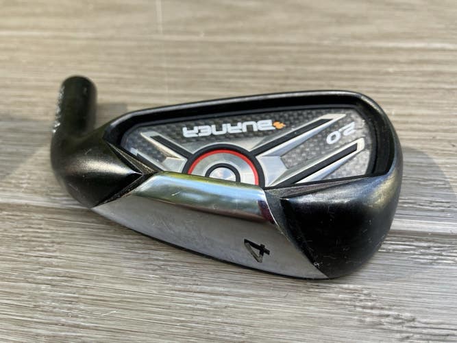 Black TaylorMade Burner 2.0 4-Iron Head, Right Handed