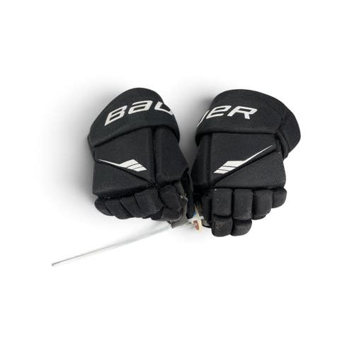 Used Bauer LIL SPORT Youth Gloves Black 9" 11735-S000370079