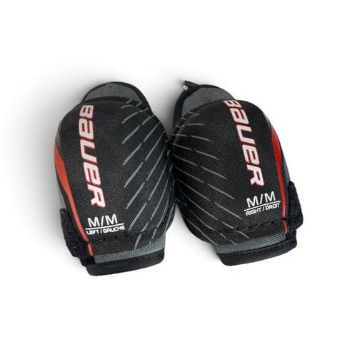 Used Bauer LIL SPORT Junior Elbow Pads MD 11735-S000370075
