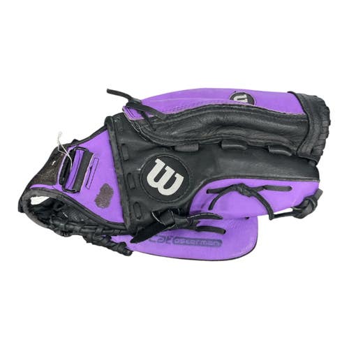 Used Wilson MONSTA WEB BB/SB Glove RH Throw Purple 11 1/2" 11735-S000369880