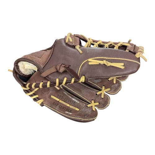 Used Franklin READY TO PLAY BB/SB Glove RH Throw Brown 12" 11735-S000369878