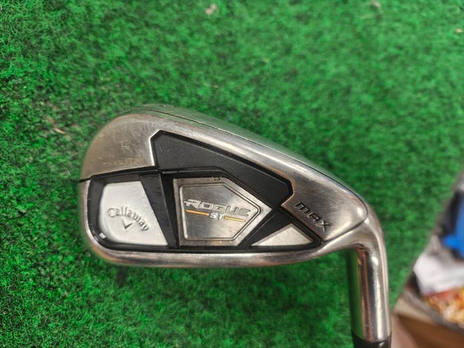 Callaway Rogue ST Max Individual 6 Iron Elevate Steel Shaft Stiff Flex