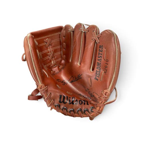 Used Franklin FIELD MASTER BB/SB Glove RH Throw Brown 9 1/2" 11735-S000369231