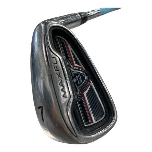 Used Maxfli BLACK MAX Mens Individual Iron RH 7 Iron 11735-S000367035
