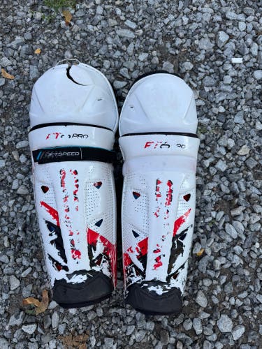 Senior CCM JetSpeed FT6 Pro 14" Shin Pads (Used)