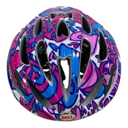 Used Bell 50-56 CM Bike Helmet Pink MD 11735-S000365541