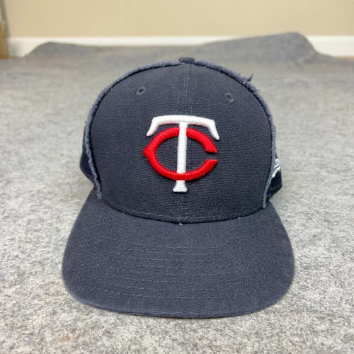 Minnesota Twins Hat Snapback Adjustable Blue Trucker Baseball Cap Sports 9Fifty