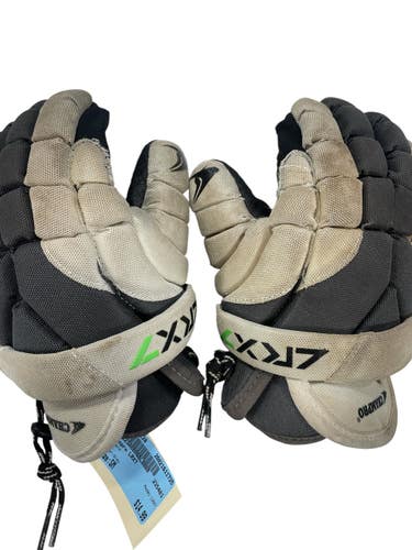 Used Champro LRX7 Lacrosse Gloves Junior Grey SM 11735-S000358128