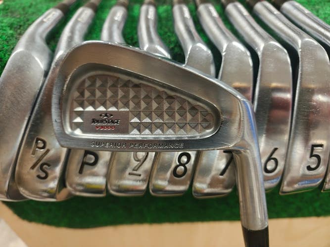 Bridgestone Tour Stage V3000 Iron Set 3-PW,AW,SW Steel Shaft Stiff Flex NS Pro