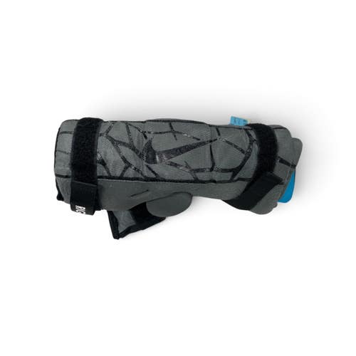 Used Nike VAPOR LT Lacrosse Arm Pads/Guards Grey LG 11735-S000368990