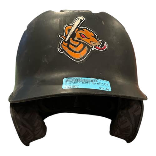 Used Evoshield BLACK HELMET M/L Batting Helmet No Mask Black M/L 11735-S000363301