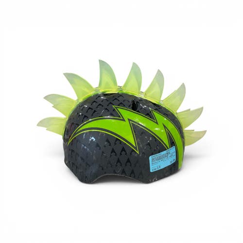 Used Raskullz BOLT LED GREEN Bike Helmet Black S/M 11735-S000363243