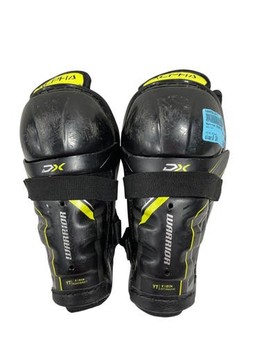 Used Warrior ALPHA DX Youth Shin Guards Black 8" 11735-S000361671