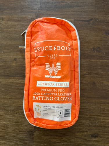 Bruce Bolt Whataburger Batting Gloves
