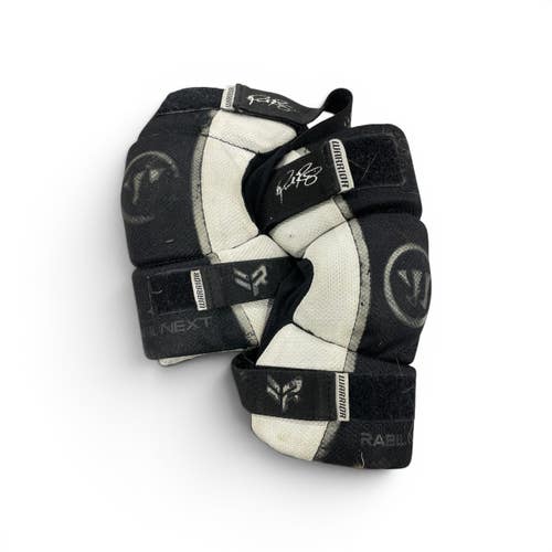 Used Warrior WARRIOR ARM PADS Lacrosse Arm Pads/Guards Black MD 11735-S000361281