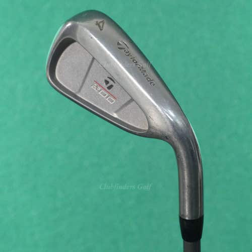 TaylorMade 200 Steel Single 4 Iron Factory Lite R-80 Graphite Regular