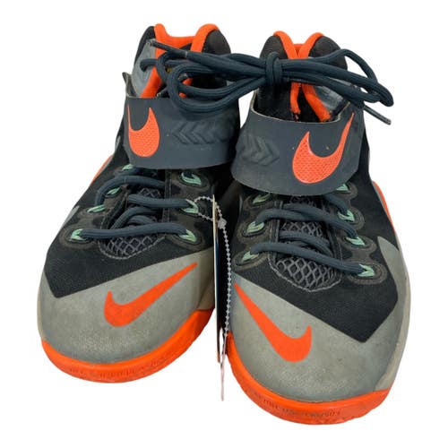 Used Nike Basketball Shoes Y Black/Orange/Grey Senior 5 11735-S000369660