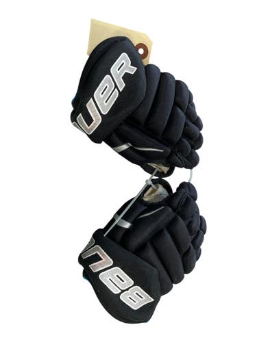 Used Bauer PRODIGY Youth Gloves Black 8" 11735-S000368262