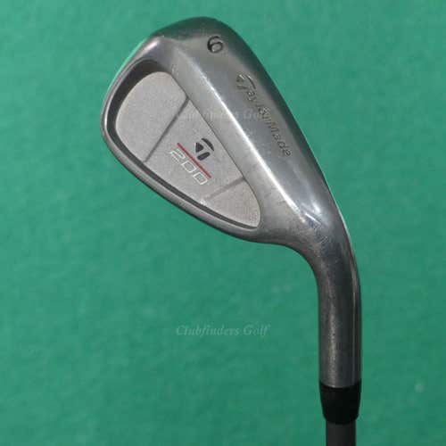 TaylorMade 200 Steel Single 9 Iron Factory Lite R-80 Graphite Regular