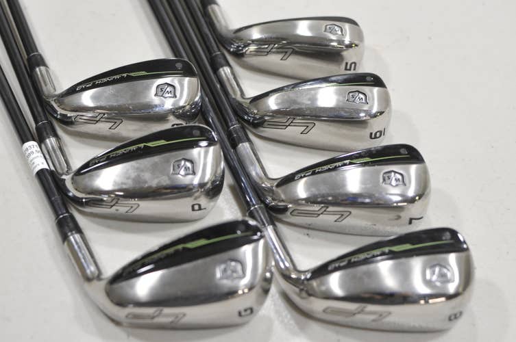 Wilson Launch Pad 2 5-PW, GW Iron Set Senior RH Recoil Dart F2 65g #229371