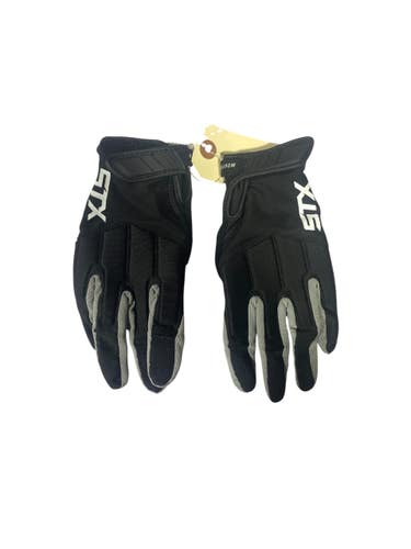 Used STX STRIKE GLOVES Lacrosse Gloves Womens Black SM 11735-S000366674