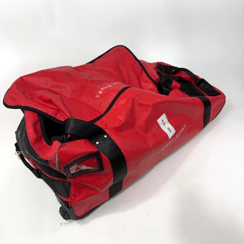 Used Red Conway Banks 34" Wheeled Bag | AB351