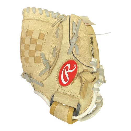 Used Rawlings H100BC BB/SB Glove RH Throw Tan 10" 11735-S000365766
