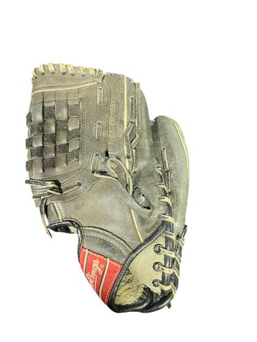 Used Rawlings RBG90B BB/SB Glove RH Throw Black 9 1/2" 11735-S000364707
