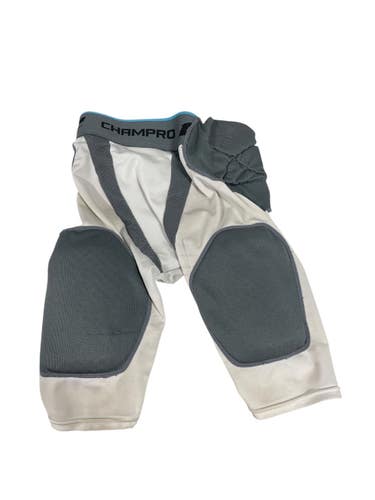 Used Champro PADDED SHORTS FB Girdles White MD 11735-S000364116