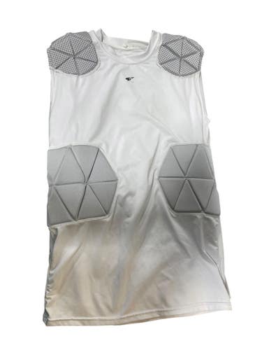 Used Champro PADDED SHIRT FB Top Adult White SM 11735-S000364021