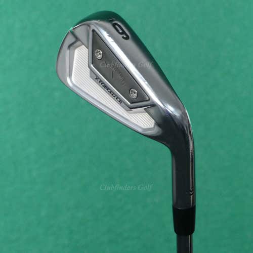 Callaway X Forged CB '21 Single 6 Iron Project X Rifle 6.0 Steel Stiff