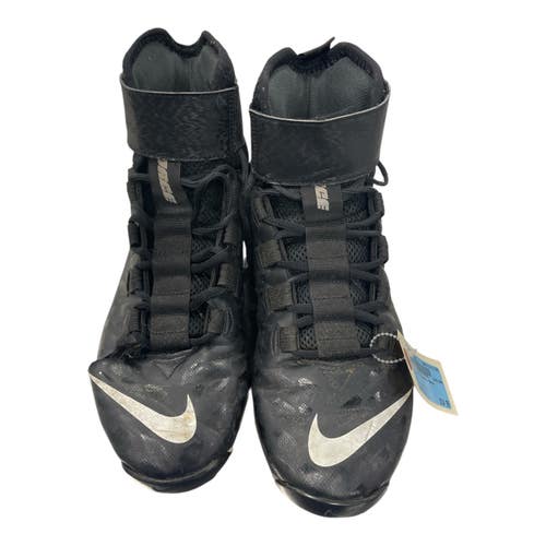 Used Nike LAX Cleats Mens Black Senior 9 11735-S000357339