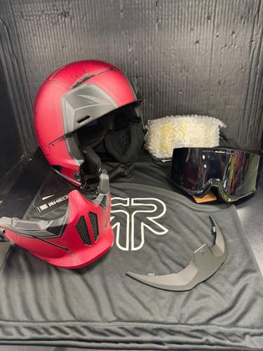 Ruroc RG2 Deadpool Ski & Snowboard Helmet Adult Red XL/XXL 11849-S000045238