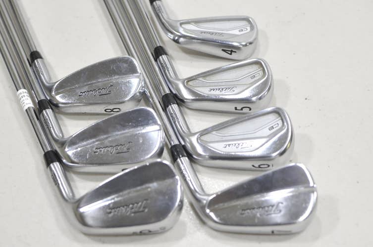 Titleist 620 CB / MB 4-PW Iron Set X-Stiff Flex Right Rifle 6.5 Steel #229348