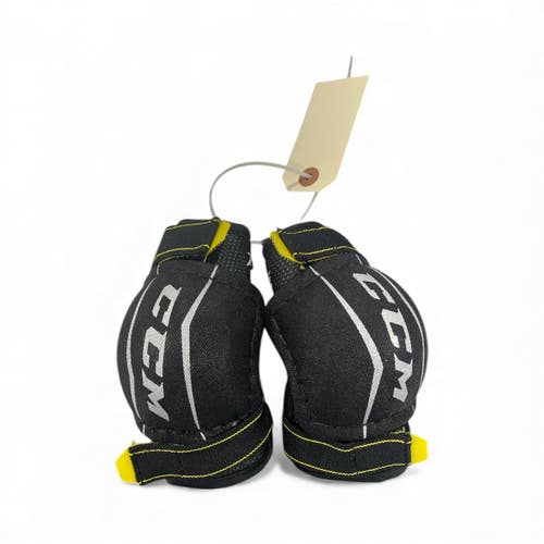 Used CCM TACKS 9550 Youth Elbow Pads SM 11735-S000355520