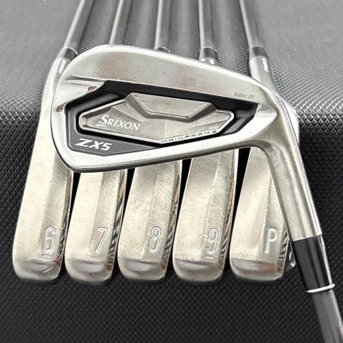 SRIXON ZX5 MKII BLACK CHROME IRON SET 5-P