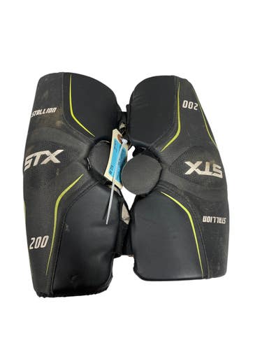 Used STX STALLION 200 Lacrosse Arm Pads/Guards Black LG 11735-S000364059