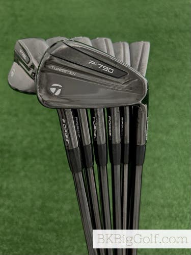 Taylormade P790 Black Forged Iron Set 4-P / KBS $-Taper 120 Stiff