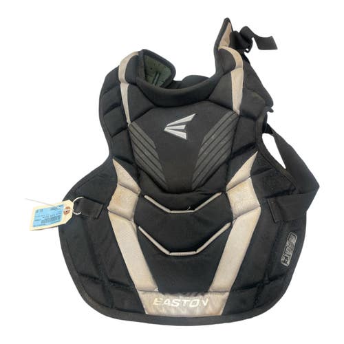 Used Easton BLACK EASTON Catchers Chest Protector Black Intermed 11735-S000358729