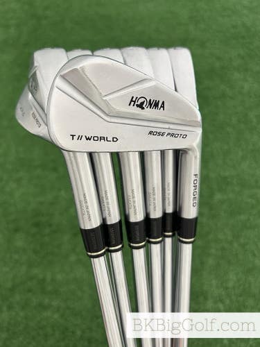 Honma Tour World Rose Proto Forged Iron Set