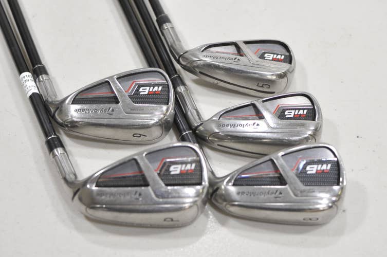 TaylorMade M6 5-6, 8-PW Iron Set Regular 60g Right Atmos Graphite #229102