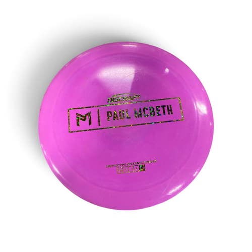 Used Discraft PAUL MCBETH PROTO Disc Golf Driver Purple 11735-S000369535