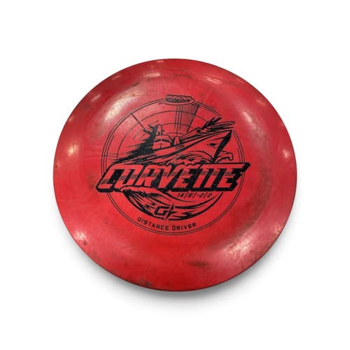 Used Innova G STAR CORVETTE Disc Golf Driver Red 11735-S000369376