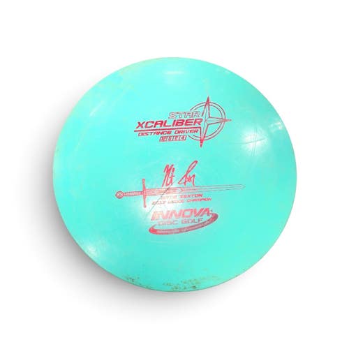 Used Innova STAR XCALIBER Disc Golf Driver Turquoise 11735-S000369368