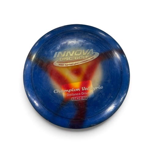 Used Innova CHAMPION VALKYRIE Disc Golf Driver Cobalt 11735-S000369366