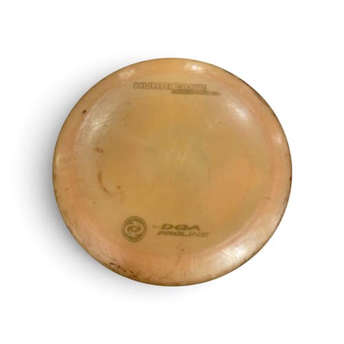 Used DGA HURRICANE Disc Golf Driver Orange 11735-S000369347