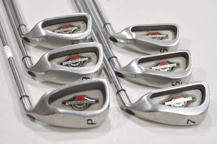 Callaway Big Bertha 1996 5-PW Iron Set Uniflex Right Memphis 10 Steel #229141