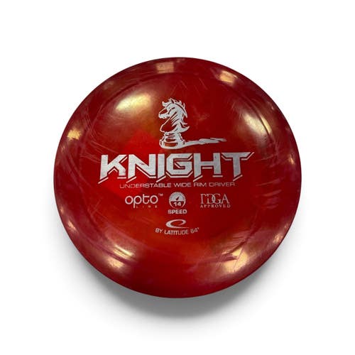 Used Latitude 64 OPTO KNIGHT Disc Golf Driver Red 11735-S000369337